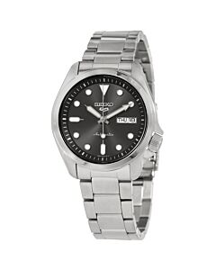 Men's 5 Sports Stainless Steel Grey Dial Watch