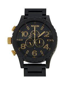 Men's 51-30 Chrono Chronograph Stainless Steel Black Dial Watch