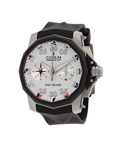 Men's Admirals Cup Chronograph Rubber White Dial Watch
