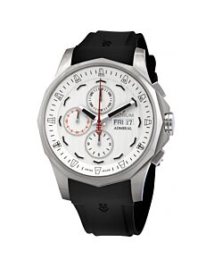Men's ADMIRALS CUP Chronograph Rubber White Dial Watch