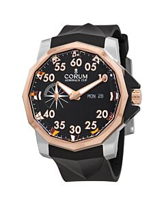 Men's Admirals Cup Competition Rubber Black Dial Watch