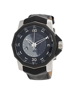 Men's Admiral's Cup Day Night 48 Rubber Black Dial Watch