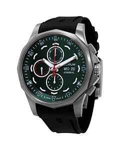 Men's Admirals Cup Legend Chronograph Rubber Green Dial Watch