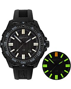 Mens-Afterburner-Silicone-Black-Dial-Watch