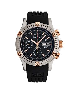 Men's Air Speed XL Chronograph Rubber Black Dial Watch