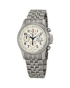 Men's Airspeed Pilot Chronograph Stainless Steel Cream Dial
