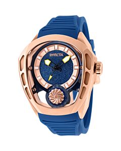 Men's Akula Silicone Blue Dial Watch