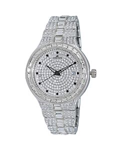 Women's Fussy Stainless Steel Silver-tone Dial Watch