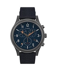 Men's Allied LT Chronograph Fabric Blue Dial Watch