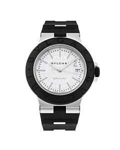 Men's Aluminium Sorayama Rubber Silver-tone Dial Watch