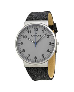 Men's Ancher Felt Cloth Grey Dial Watch