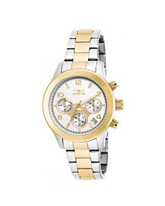 Men's Angel Chronograph Stainless Steel Silver Dial Watch