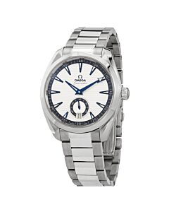 Men's Aqua Terra Stainless Steel Silver Dial Watch