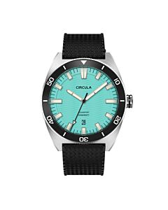 Men's Aquasport Ii Rubber Blue Dial Watch