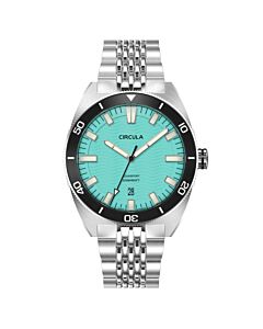 Men's Aquasport Ii Stainless Steel Blue Dial Watch
