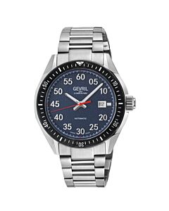 Men's Ascari Stainless Steel Blue Dial Watch