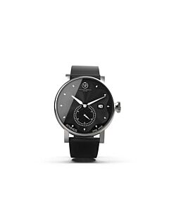 Men's Athmos Silicone Black Dial Watch