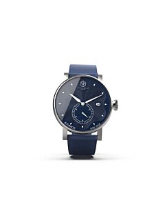 Men's Athmos Silicone Blue Dial Watch