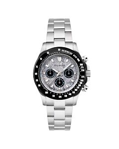 Men's Atlantica Chronograph Stainless Steel White Dial Watch