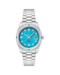 Men's Serenata Stainless Steel Blue Dial Watch