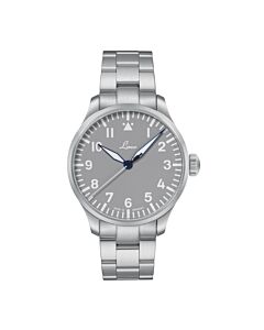 Men's Augsburg 42 Stainless Steel Grey Dial Watch
