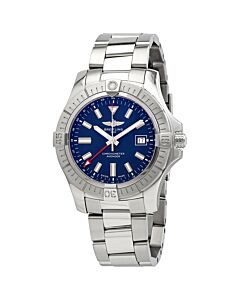 Men's Avenger GMT 45 Stainless Steel Blue Dial Watch