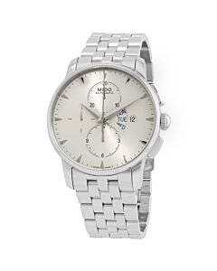 Men's Baroncelli Chronograph Stainless Steel Ivory Dial Watch