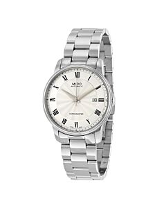 Men's Baroncelli Stainless Steel Silver Dial