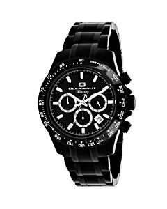 Men's Biarritz Chronograph Stainless Steel Black Dial Watch