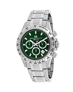 Men's Biarritz Chronograph Stainless Steel Green Dial Watch