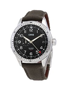 Men's Big Crown Textlie Black Dial Watch