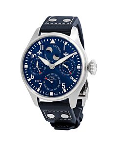 Men's Big Pilot (Calfskin) Leather Blue Dial Watch