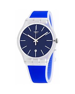 Men's Blue Trip Silicone with a Blue Center Blue Dial Watch