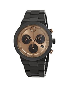 Men's Bold Fusion Chronograph Stainless Steel Bronze Dial Watch