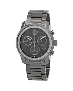 Men's Bold Verso Chronograph Stainless Steel Gunmetal Dial Watch