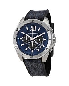Men's Brecken Chronograph PVC Blue Dial Watch