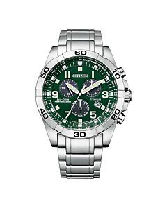 Men's Brycen Chronograph Super Titanium Green Dial Watch
