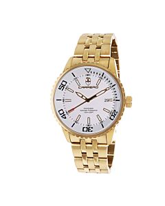 Men's C1G4345Wtj1 Stainless Steel White Dial Watch