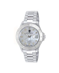 Men's Catania Stainless Steel White Dial Watch