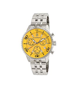 Men's C1S4343Ylj1 Chronograph Stainless Steel Yellow Dial Watch