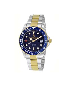 Men's Subaquatic Stainless Steel Blue Dial Watch