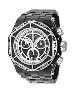 Men's Carbon Hawk Chronograph Stainless Steel Black Dial Watch