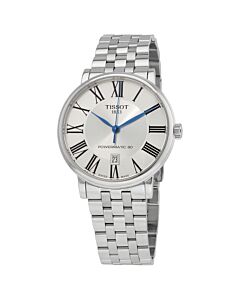 Men's Carson Stainless Steel Silver Dial Watch