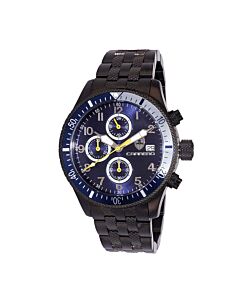 Men's Cb17733Busvj1 Chronograph Stainless Steel Blue Dial Watch