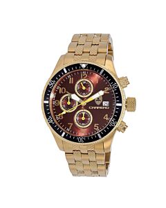 Men's LaserGraph Chronograph Stainless Steel Brown Dial Watch