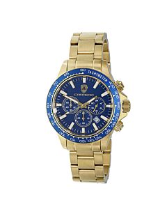 Men's Avatar Chronograph Stainless Steel Blue Dial Watch
