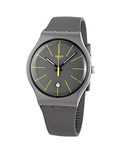 Men's CHARCOLAZING Silicone Black Dial Watch