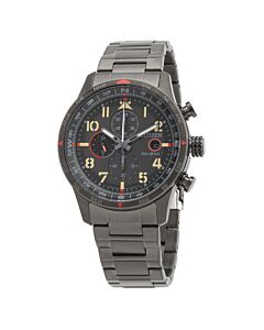 Men's Chronograph Stainless Steel Grey Dial Watch