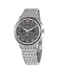 Men's Chronograph Stainless Steel Grey Effect Lacquer Dial Watch