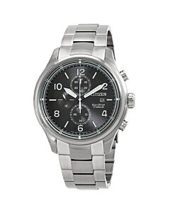 Men's Chronograph Super Titanium Black Dial Watch